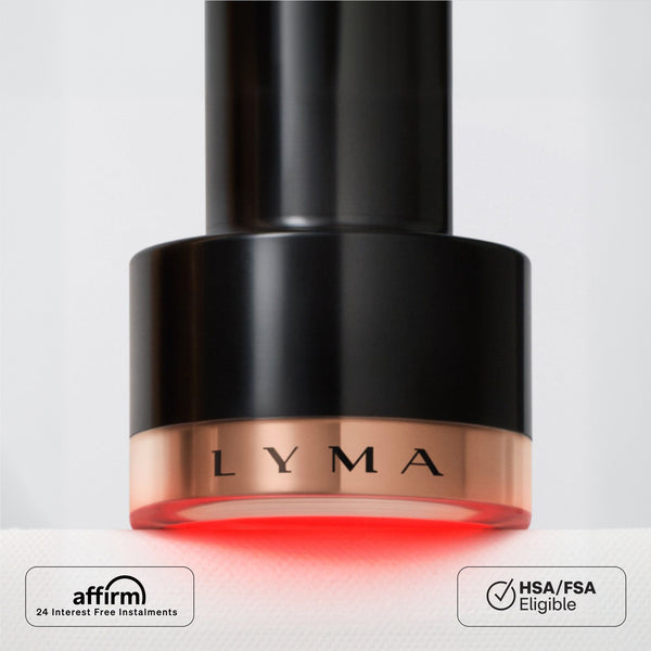 The LYMA Laser PRO - LYMA's breakthrough cold laser technology. Younger skin. Bigger lens. Faster results.