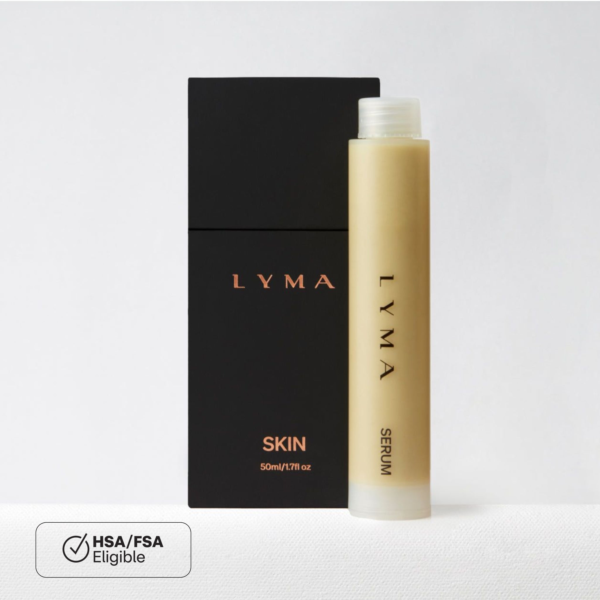 LYMA Skincare Serum Refill - Replenish your refillable LYMA Skincare Serum copper bottles with the ultimate active, anti-aging formulation.