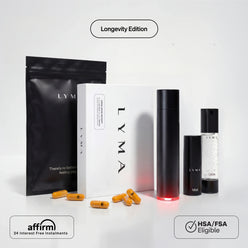 The LYMA Youth System - Tighter jawline. Fewer wrinkles. Firmer neck. This is what happens when three technologies are engineered as one anti-aging system.