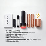 The LYMA PRO Youth System Longevity Edition - Tighter jawline. Fewer wrinkles. Firmer neck. This is what happens when three technologies are engineered as one anti-aging system.