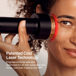 The LYMA Laser PRO - LYMA's breakthrough cold laser technology. Younger skin. Bigger lens. Faster results.